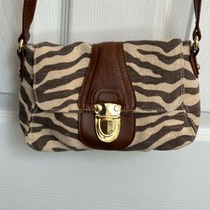 Banana Republic animal print crossbody bag.